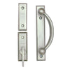 Andersen Yuma 2-Panel Gliding Door Interior Hardware Set in Distressed Nickel(Half-Kit) | windowpartshop.com.