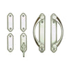 Andersen Whitmore 4-Panel Gliding Door Interior Hardware Set in Satin Nickel(Half-Kit) | windowpartshop.com.