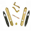 Andersen Covington Style (Double Active) Exterior Hardware Set in Bright Brass - Half Kit | windowpartshop.com.