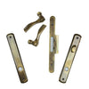 Andersen Newbury Style (Double Active) Interior Hardware Set in Antique Brass - Half Kit | windowpartshop.com.