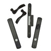 Andersen Newbury Style (Double Active) Interior Hardware Set in Oil Rubbed Bronze - Half Kit | windowpartshop.com.