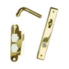 Andersen Anvers Style (Single Active) Interior Hardware Set in Bright Brass - Left Hand - Half Kit | windowpartshop.com.