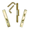 Andersen Anvers Style (Double Active) Interior Hardware Set in Bright Brass - Half Kit | windowpartshop.com.