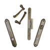 Andersen Whitmore Style (Double Active) Interior Hardware Set in Antique Brass - Half Kit | windowpartshop.com.