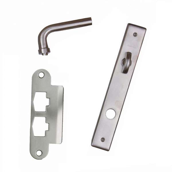 Andersen Anvers Style (Single Active) Interior Hardware Set in Satin Nickel - Left Hand - Half Kit | windowpartshop.com.