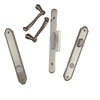 Andersen Whitmore Style (Double Active) Interior Hardware Set in Satin Nickel - Half Kit | windowpartshop.com.