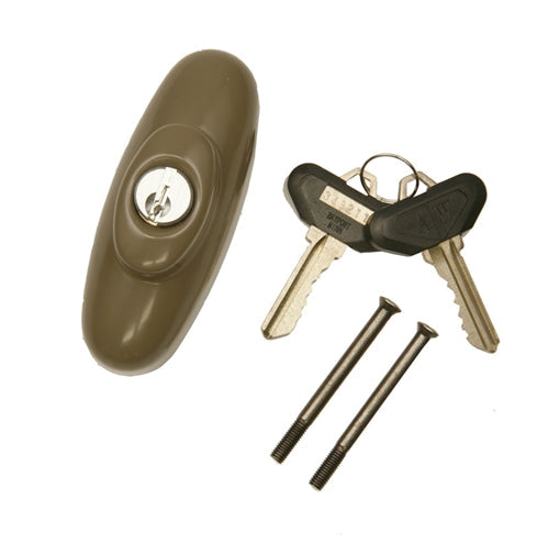 Andersen Tribeca Style - Exterior Keyed Lock with Keys (Left Hand) - Keyed Alike