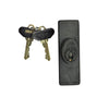 Andersen Anvers Style - Exterior Keyed Lock with Keys (Right Hand) in Oil Rubbed Bronze | windowpartshop.com.