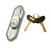 Andersen Whitmore Style - Exterior Keyed Lock with Keys (Right Hand) in Satin Nickel | windowpartshop.com.