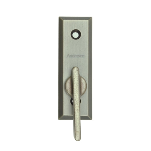 Andersen Yuma Style Gliding Door Thumb Latch in Distressed Nickel | windowpartshop.com.