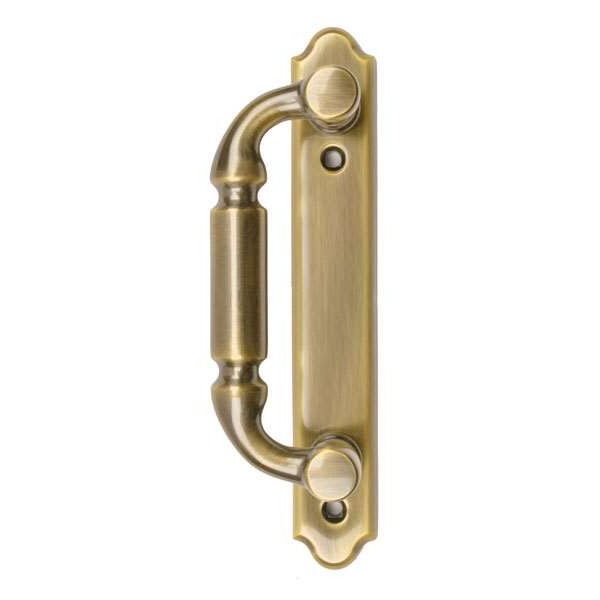 Andersen Covington Style Handle (Left Hand Interior or Right Hand Exterior) in Antique Brass Finish | windowpartshop.com.