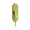 Andersen Whitmore Style Gliding Door Thumb Latch in Bright Brass | windowpartshop.com.