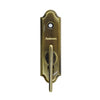 Andersen Covington Style Gliding Door Thumb Latch in Antique Brass | windowpartshop.com.