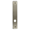 Andersen Anvers Style (Passive-Panel) Interior Escutcheon Plate in Satin Nickel finish | windowpartshop.com.