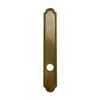 Andersen WhitmoreÿStyle (Passive-Panel) Exterior Escutcheon Plate in Antique Brass finish | windowpartshop.com.