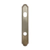 Andersen WhitmoreÿStyle (Active-Panel) Exterior Escutcheon Plate in Satin Nickel finish | windowpartshop.com.