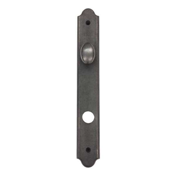 Andersen Encino Style (Active-Panel) Interior Escutcheon Plate in Distressed Nickel finish | windowpartshop.com.