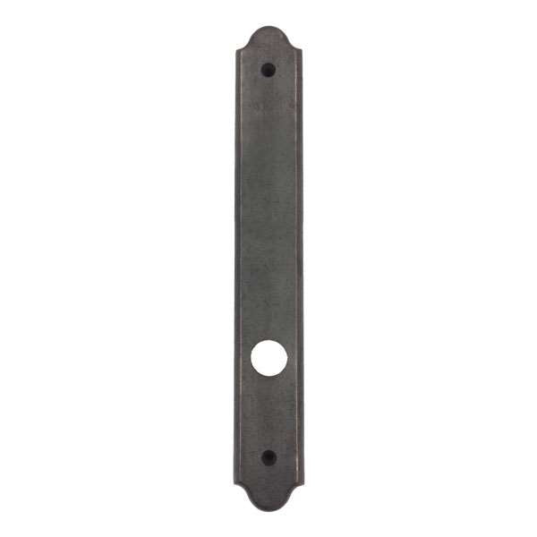 Andersen Encino Style (Passive-Panel) Interior Escutcheon Plate in Distressed Nickel finish | windowpartshop.com.