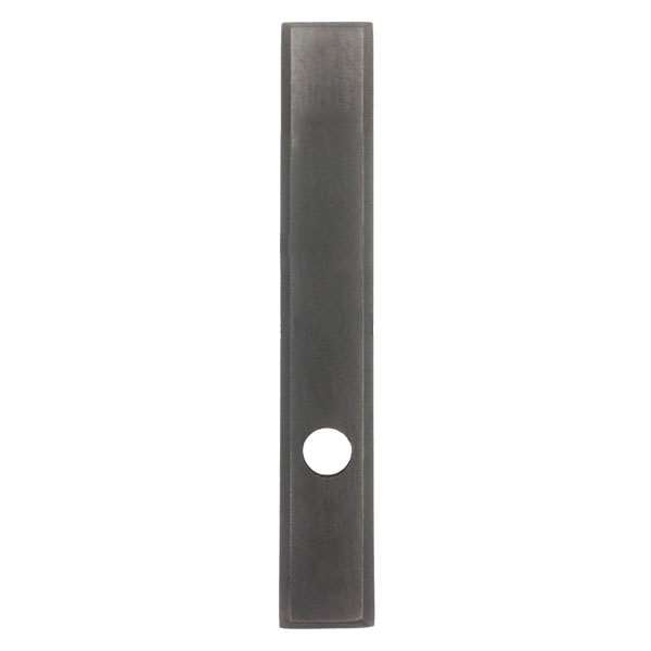 Andersen YumaÿStyle (Passive-Panel) Exterior Escutcheon Plate in Distressed Nickel finish | windowpartshop.com.