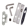 Andersen Anvers Style (Single Active) Hinged Door Hardware Set in Satin Nickel | windowpartshop.com.