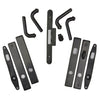 Andersen Anvers Style (Double Active) Hinged Door Hardware Set in Oil Rubbed Bronze | windowpartshop.com.