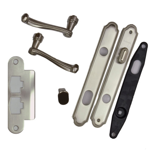 Andersen Whitmore Style (Single Active) Hinged Door Hardware Set in Satin Nickel | windowpartshop.com.