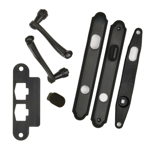 Andersen Whitmore Style (Single Active) Hinged Door Hardware Set in Oil Rubbed Bronze | windowpartshop.com.