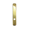 Andersen Newbury Style (Passive-Panel) Interior Escutcheon Plate in Bright Brass finish | windowpartshop.com.