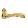 Andersen Newbury Style Lever Handle (Right Hand) in Bright Brass | windowpartshop.com.