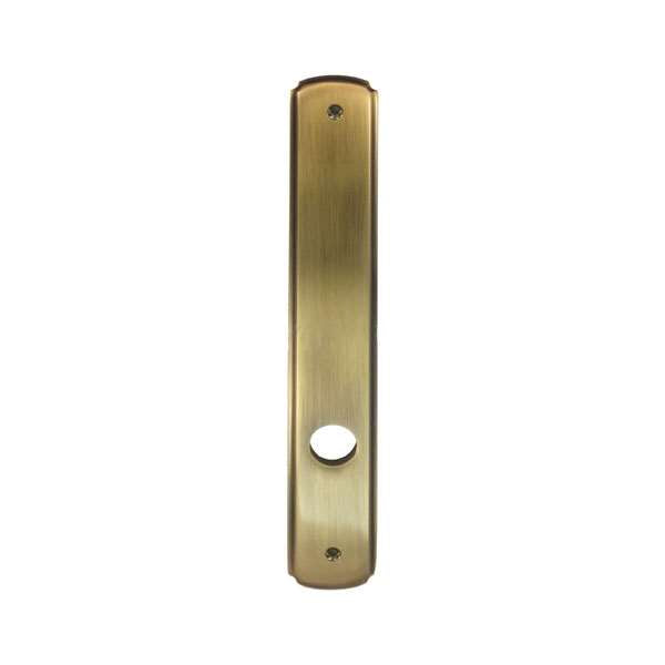 Andersen NewburyÿStyle (Passive-Panel) Interior Escutcheon Plate in Antique Brass finish | windowpartshop.com.