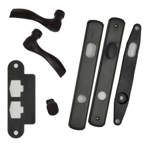 Andersen Newbury Style (Single Active) Hinged Door Hardware Set in Oil Rubbed Bronze | windowpartshop.com.