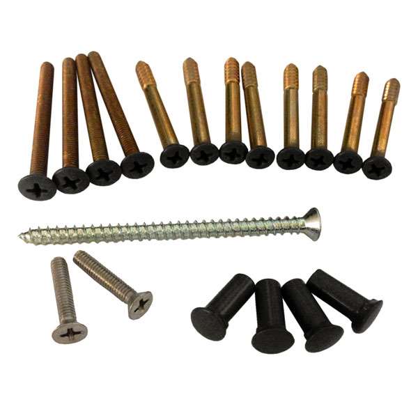 Andersen Screw Package Oil Rubbed Bronze and Distressed Bronze | windowpartshop.com.