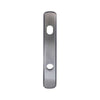 Andersen Newbury Style (Active-Panel) Exterior Escutcheon Plate in Brushed Chrome finish | windowpartshop.com.