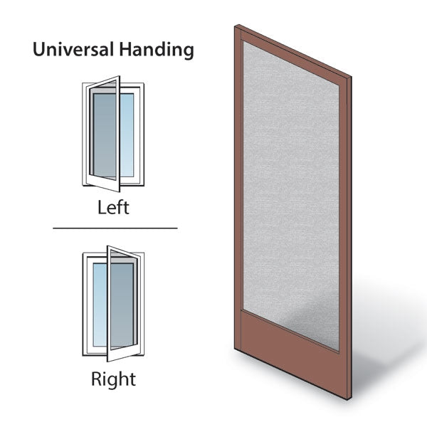 Andersen Frenchwood Hinged Patio Door Universal Hinged Insect Screen FWH2968 in Terratone | windowpartshop.com.