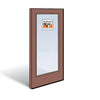 Andersen Active Right Hand Panel Terratone Exterior with Pine Interior High-Performance Low-E4 Tempered Glass Size 2768 | windowpartshop.com.