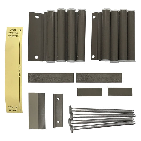 Andersen Double Door Installation Hardware Package for 68 and 611 Doors in Terratone | windowpartshop.com.