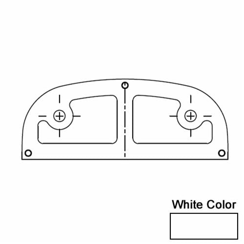 Andersen Sash Lock Shim in White (2002 to Present) | windowpartshop.com.