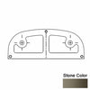 Andersen Sash Lock Shim in Stone (2002 to Present) | windowpartshop.com.