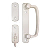 Andersen Albany 2-Panel Gliding Door Interior Hardware Set in White(Half-Kit) | windowpartshop.com.