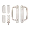 Andersen Albany 4-Panel Gliding Door Interior Hardware Set in White(Half-Kit) | windowpartshop.com.