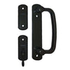 Andersen Albany 2-Panel Gliding Door Interior Hardware Set in Black(Half-Kit) | windowpartshop.com.