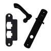 Andersen Albany Style (Single Active) Interior Hardware Set in Black - Left Hand - Half Kit | windowpartshop.com.