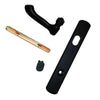 Andersen Albany Style (Single Active) Exterior Hardware Set in Black - Right Hand - Half Kit | windowpartshop.com.