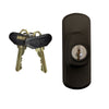 Andersen Albany Style - Exterior Keyed Lock with Keys (Left Hand) in Black | windowpartshop.com.