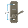 Andersen Albany Style Gliding Door Thumb Latch in Stone Color | windowpartshop.com.