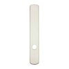 Andersen Albany Style (Passive-Panel) Exterior Escutcheon Plate in White finish | windowpartshop.com.