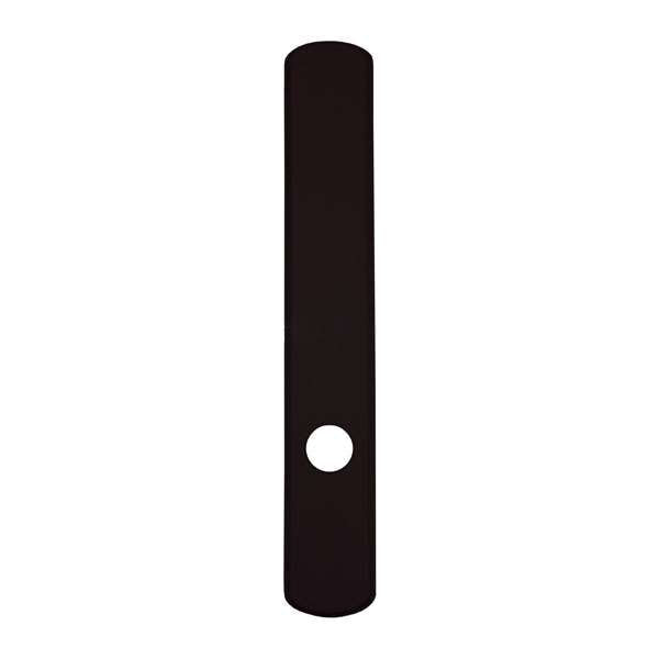 Andersen Albany Style (Passive-Panel) Exterior Escutcheon Plate in Black finish | windowpartshop.com.