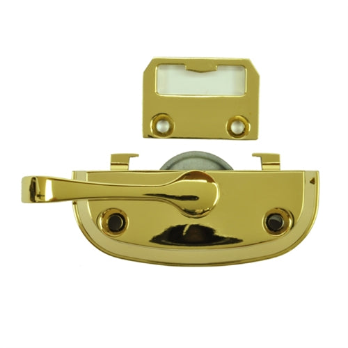 Andersen - 200 Series - Sash Lock & Keeper Kit - Bright Brass | windowpartshop.com.