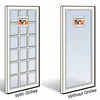 PS3080 Perma-Shield Gliding "Operating" Patio Door Panel White | windowpartshop.com.