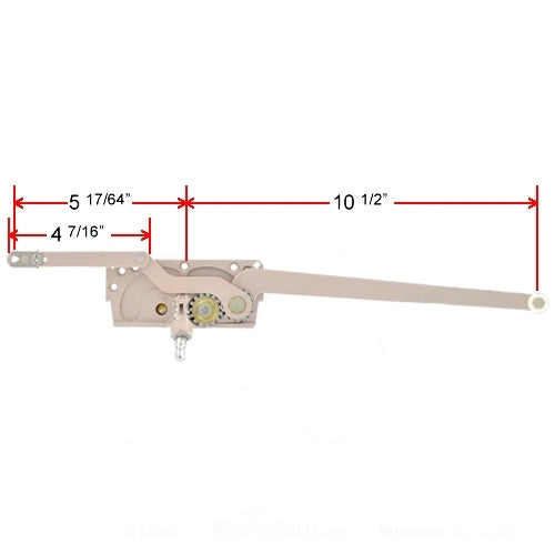 Truth Hardware "Entrygard" Dual Arm Operator - Longer Link - (Right Hand) | windowpartshop.com.